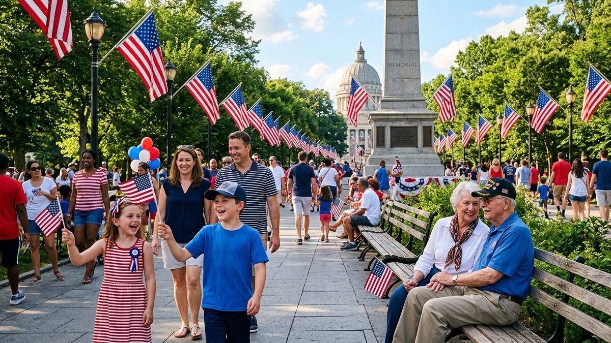 Flag Day Independence Day Celebration