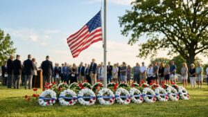 Half-Staff Orders and Memorial Tributes Put the American Flag at the Center of June Observances