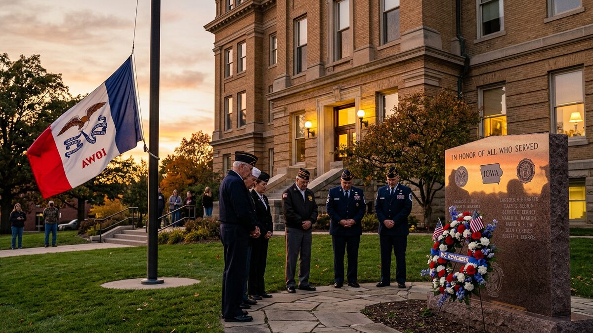 Iowa half-staff alert