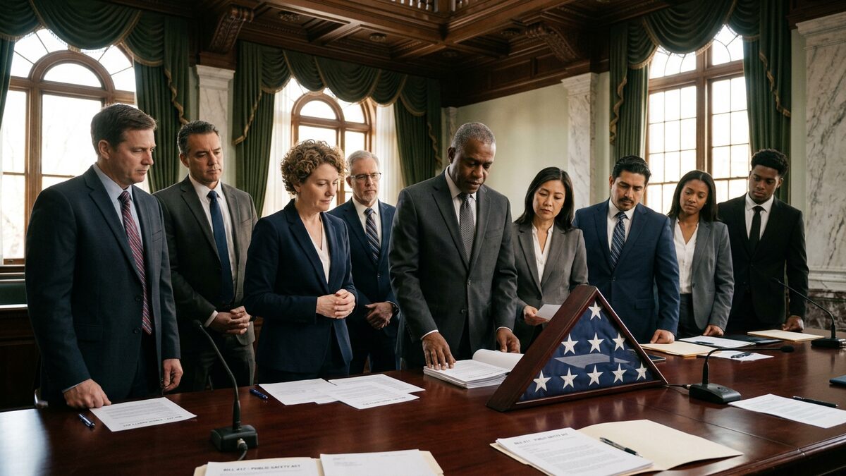 Lawmakers, bill, flag disposal