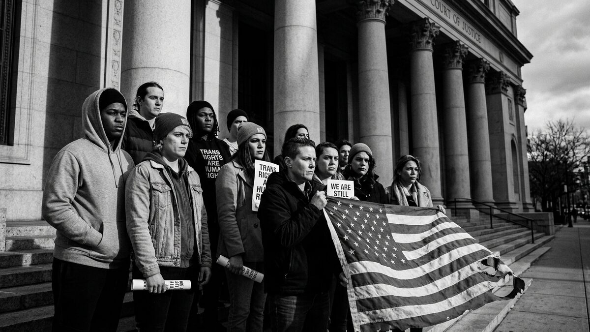Transgender, Supreme Court, Flag